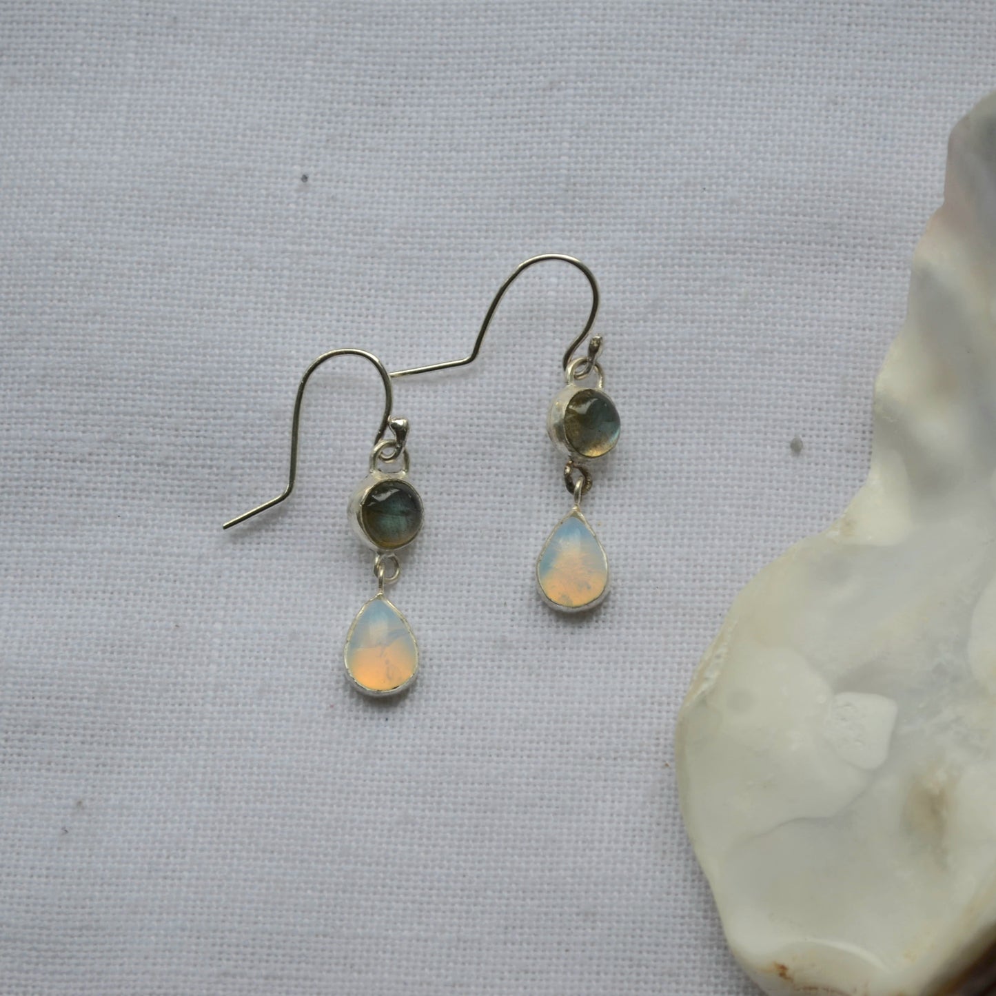 Lunar current earrings - mini