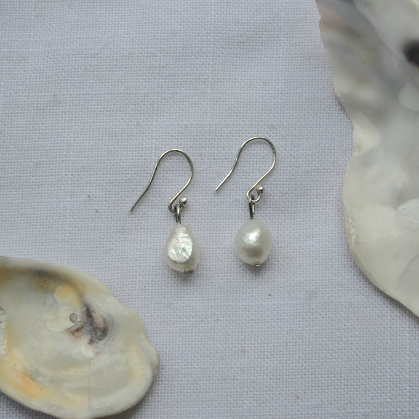 Pearl earrings