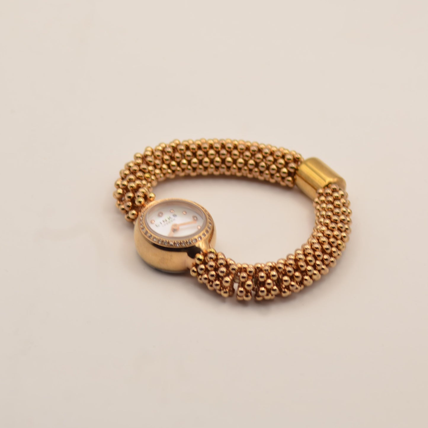 Links of London Gold mother of pearl watch
