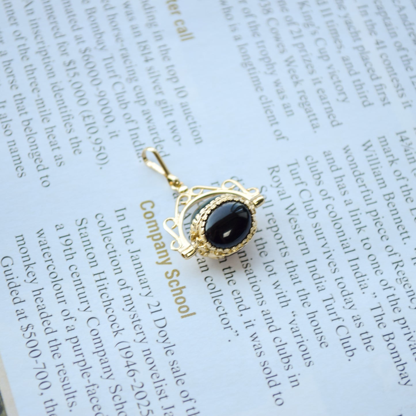 Small fob pendant