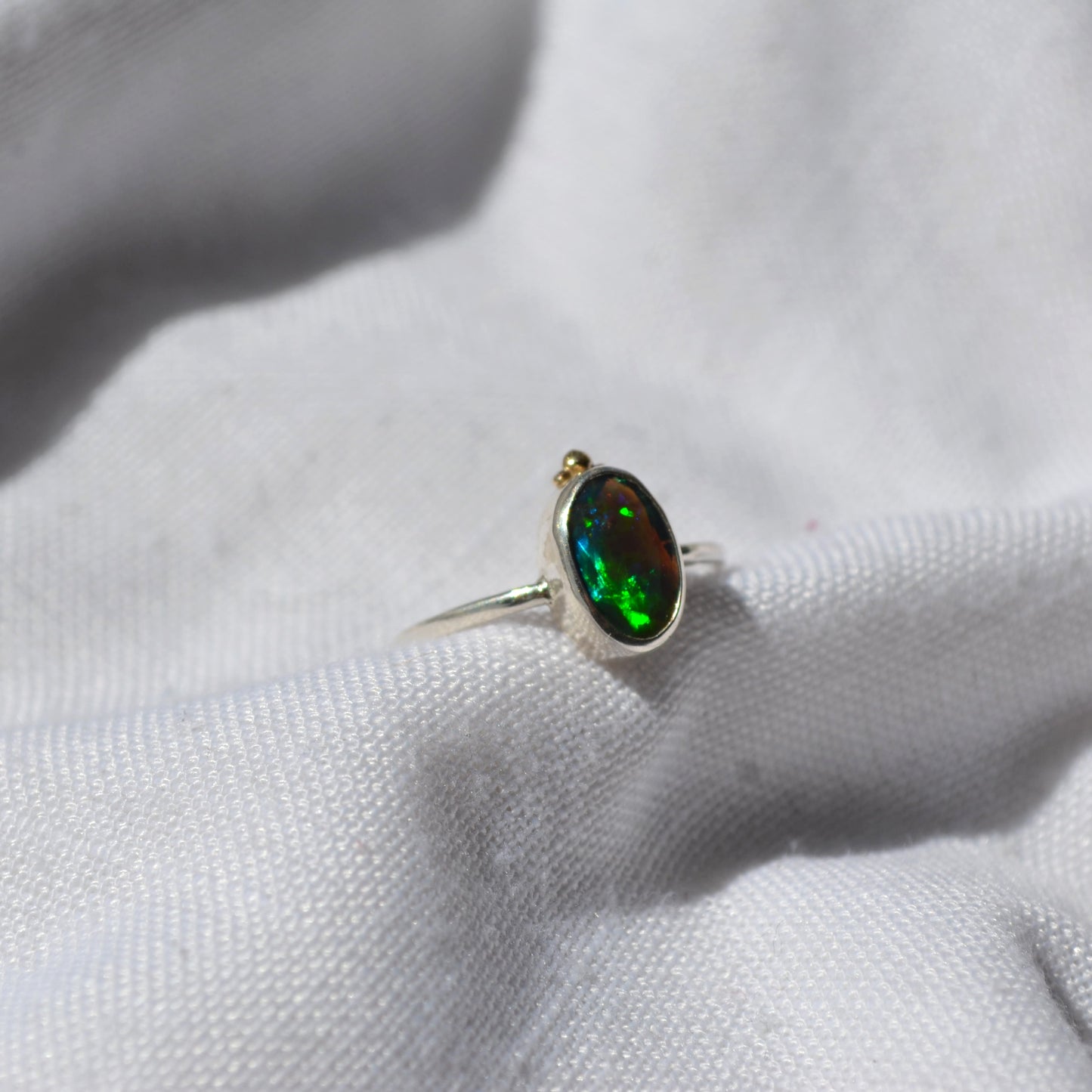 Siren's tiara opal ring