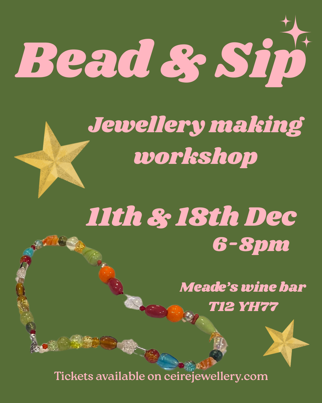 Meade's wine bar - 11th & 18th of December