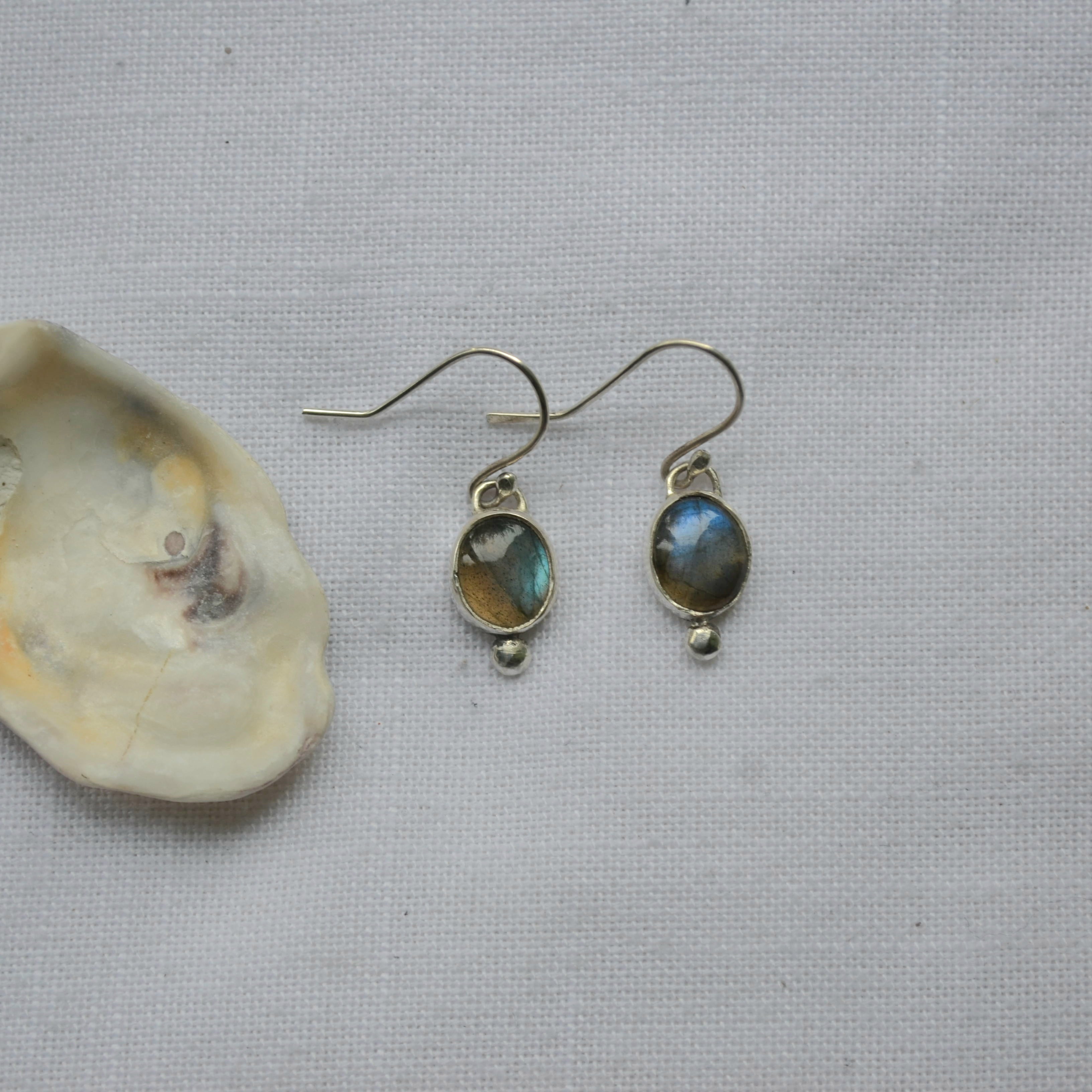 Solas labradorite earrings