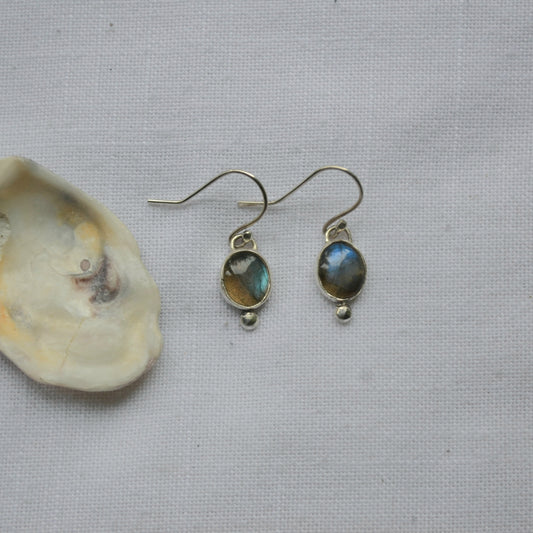 Solas labradorite earrings