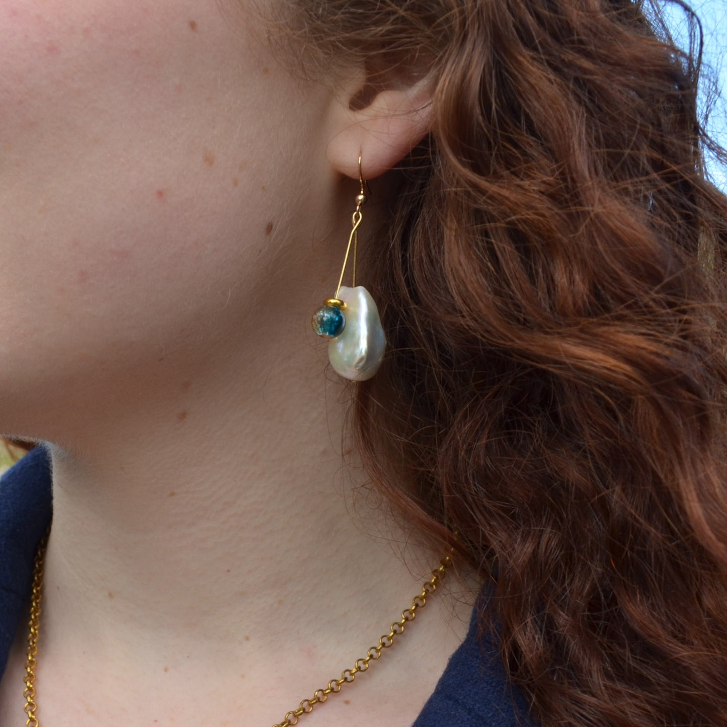 Merrow baroque earrings