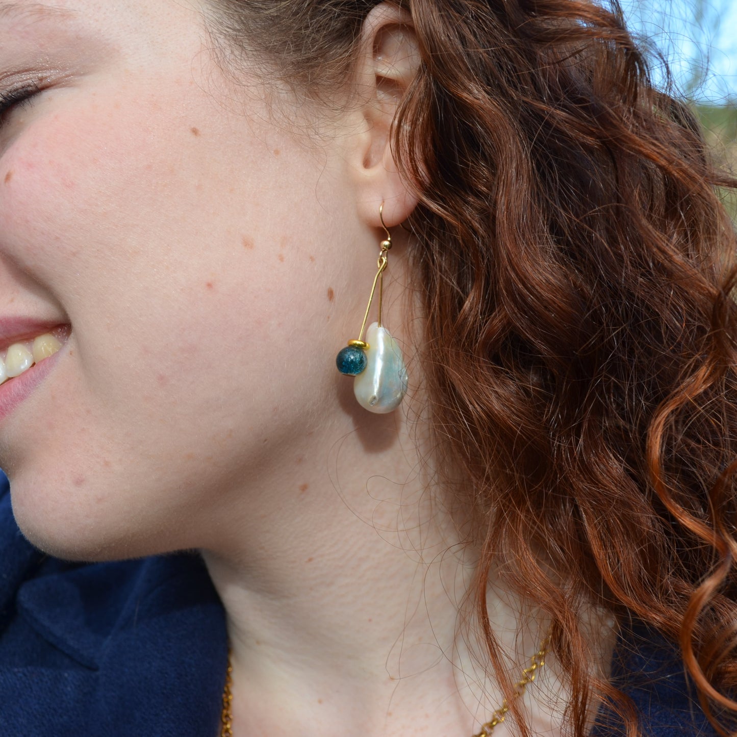 Merrow baroque earrings