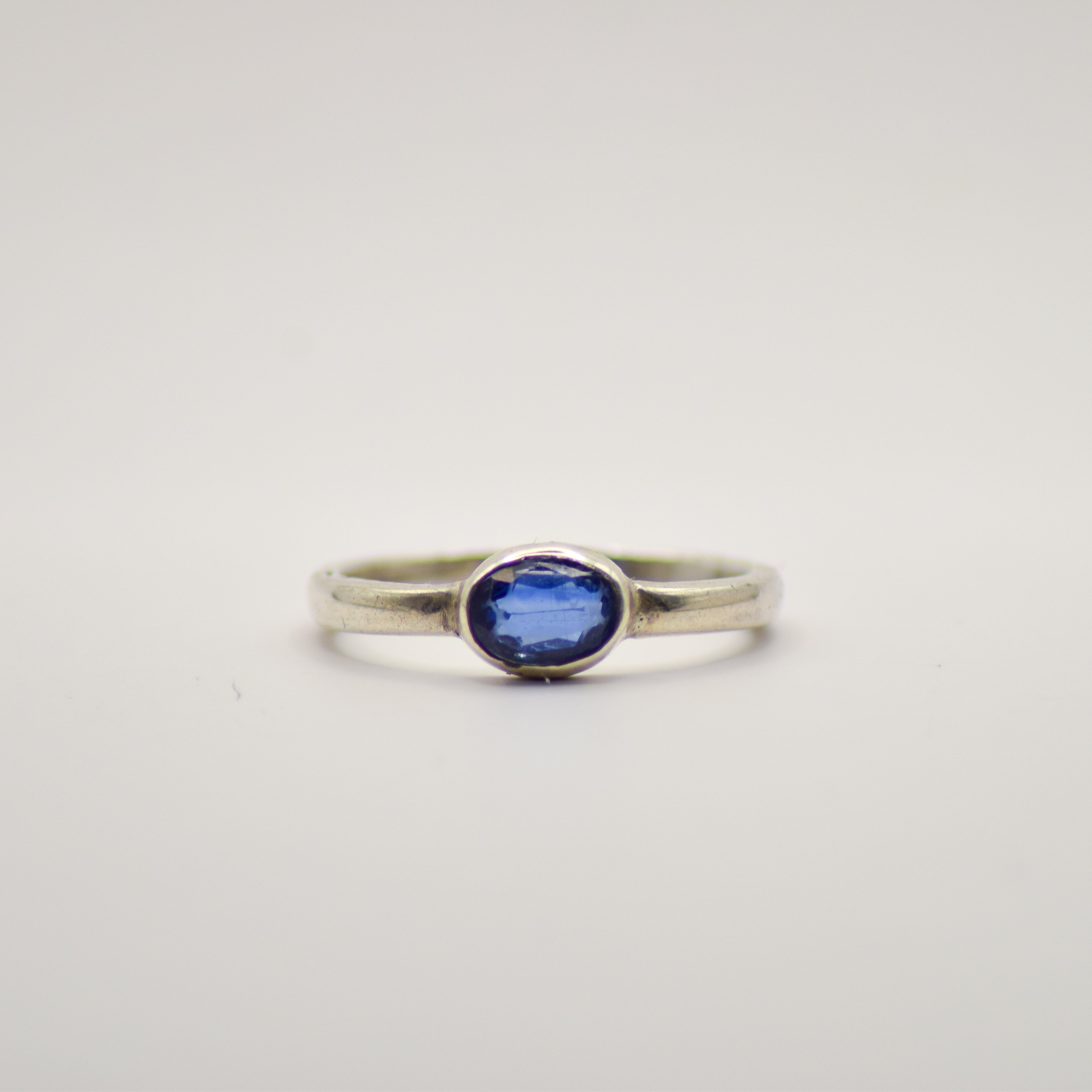 Kyanite ring