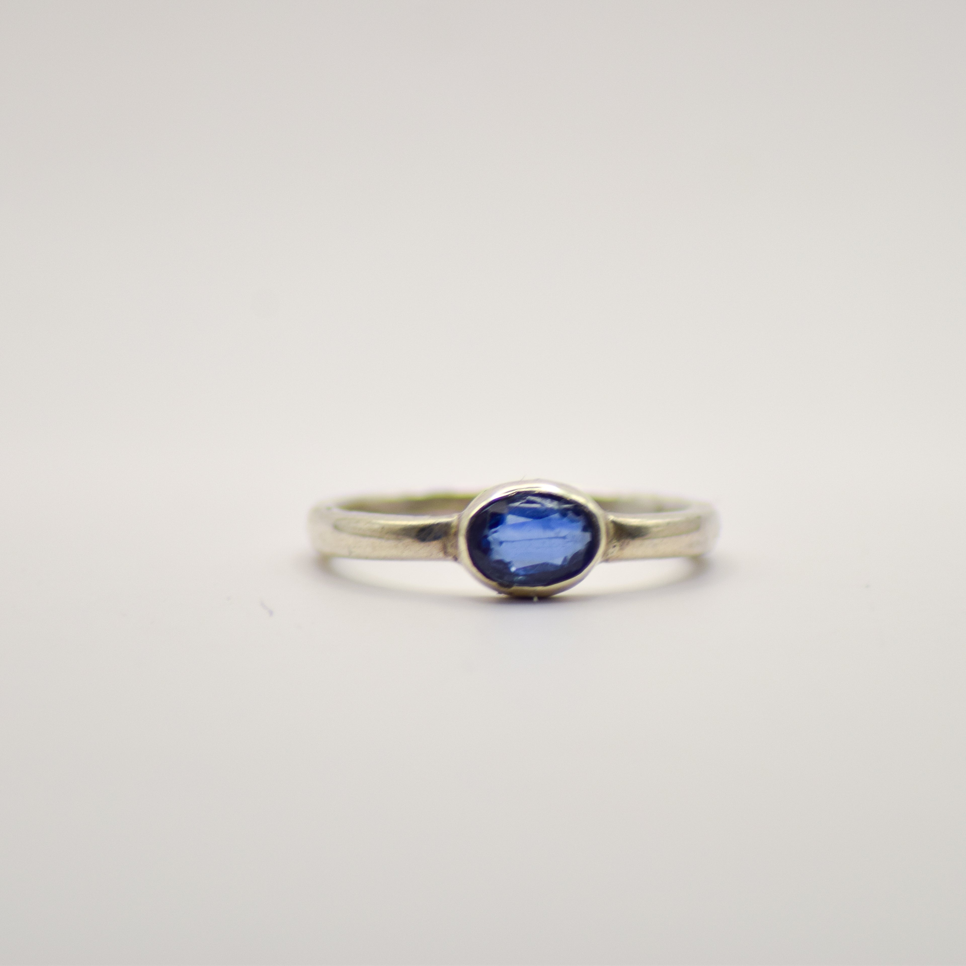 Kyanite ring