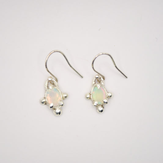 Northern star opal earrings