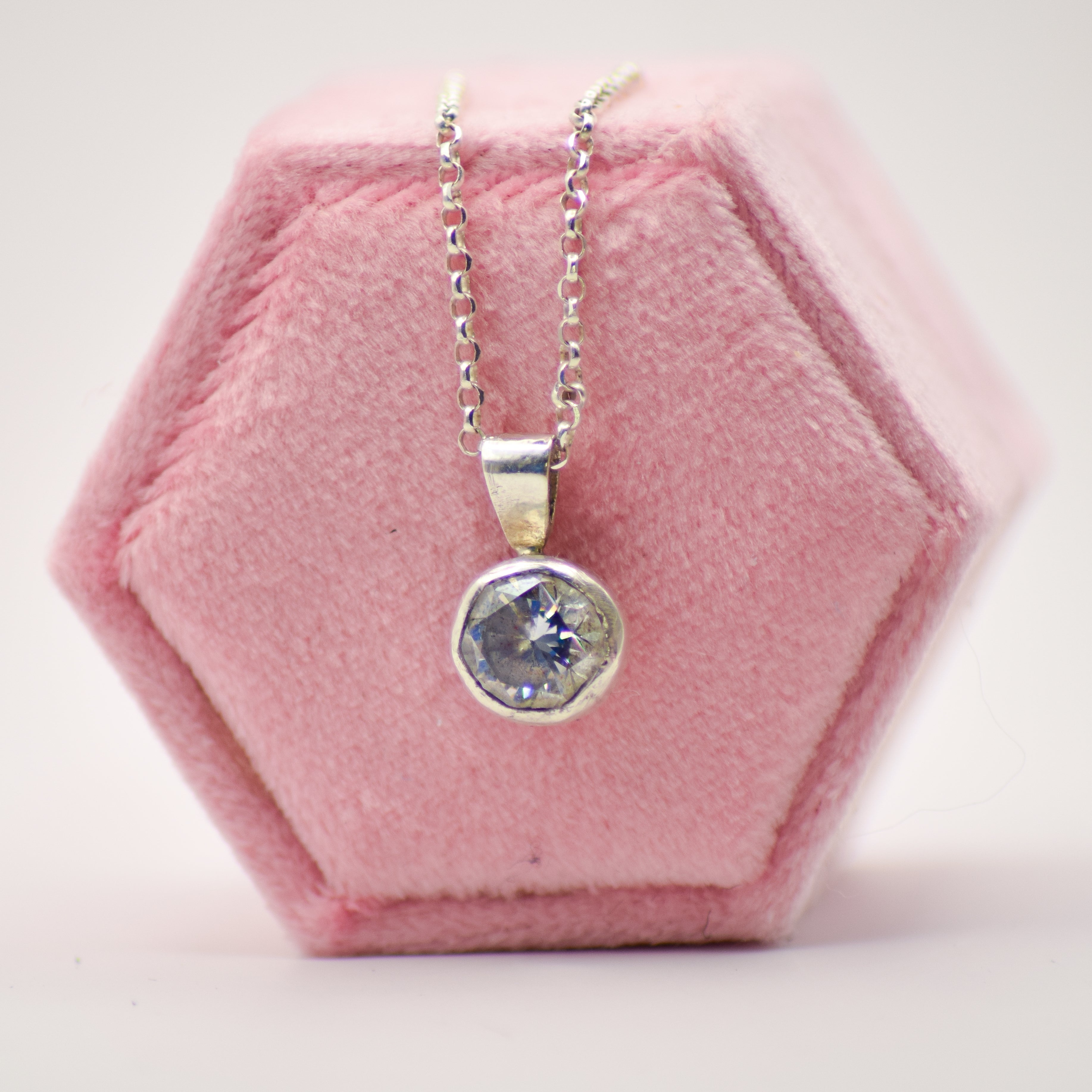 CZ necklace