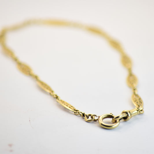 Antique 18ct gold chain