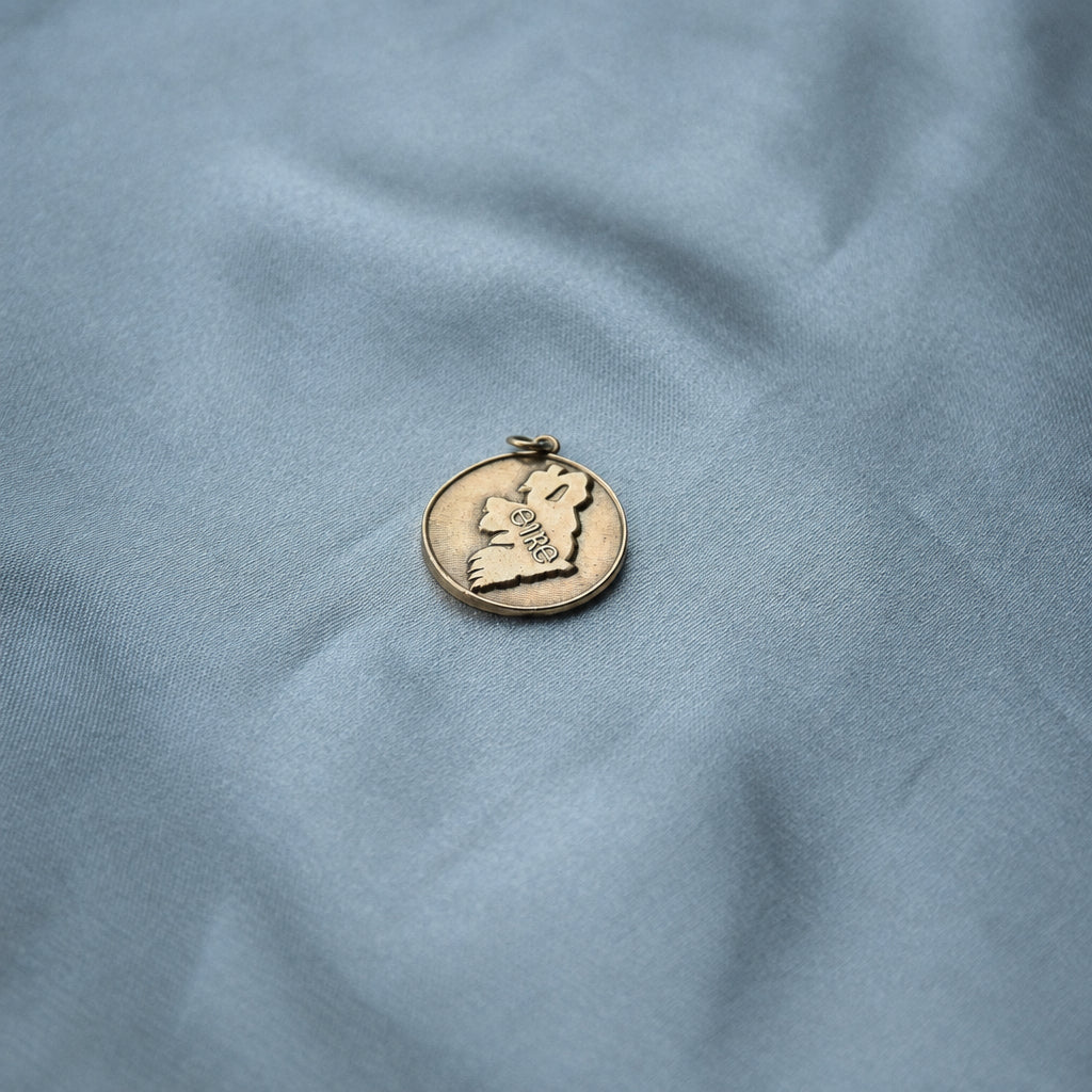 Lucky Eire coin pendant
