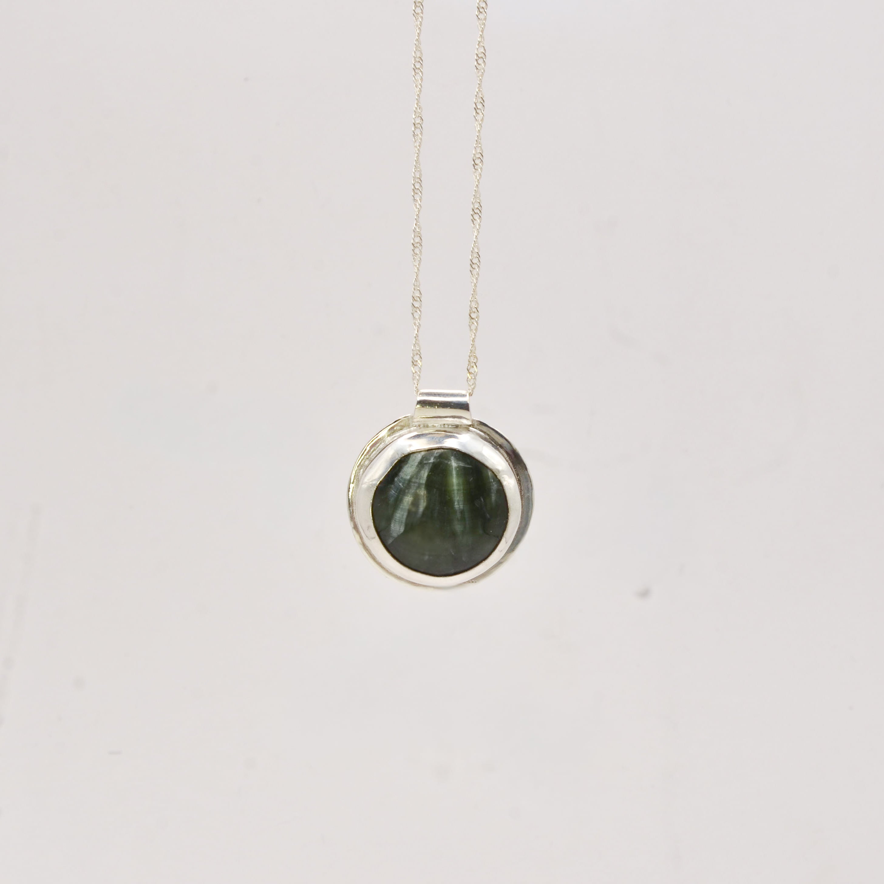 Seraphinite pendant