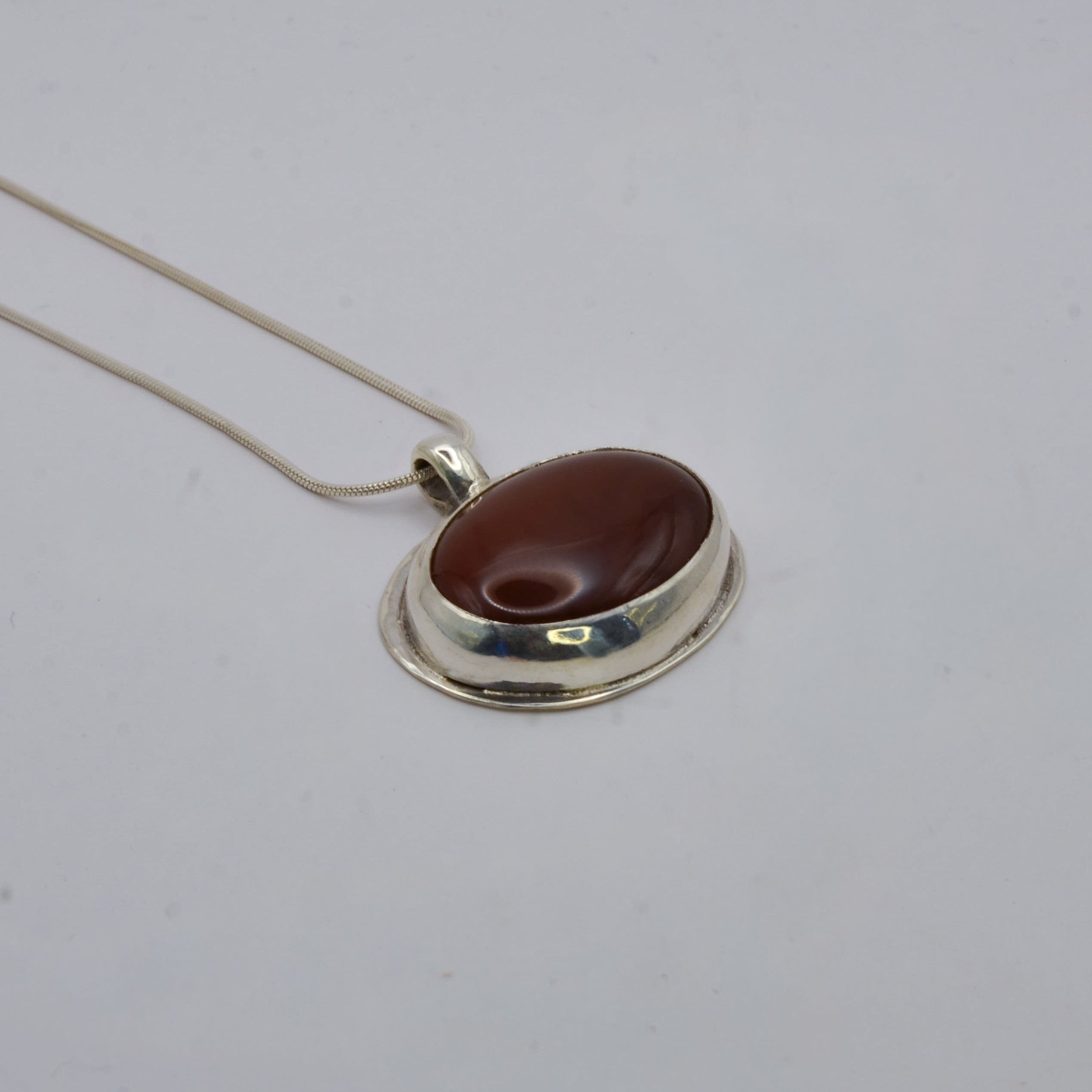 Red onyx pendant