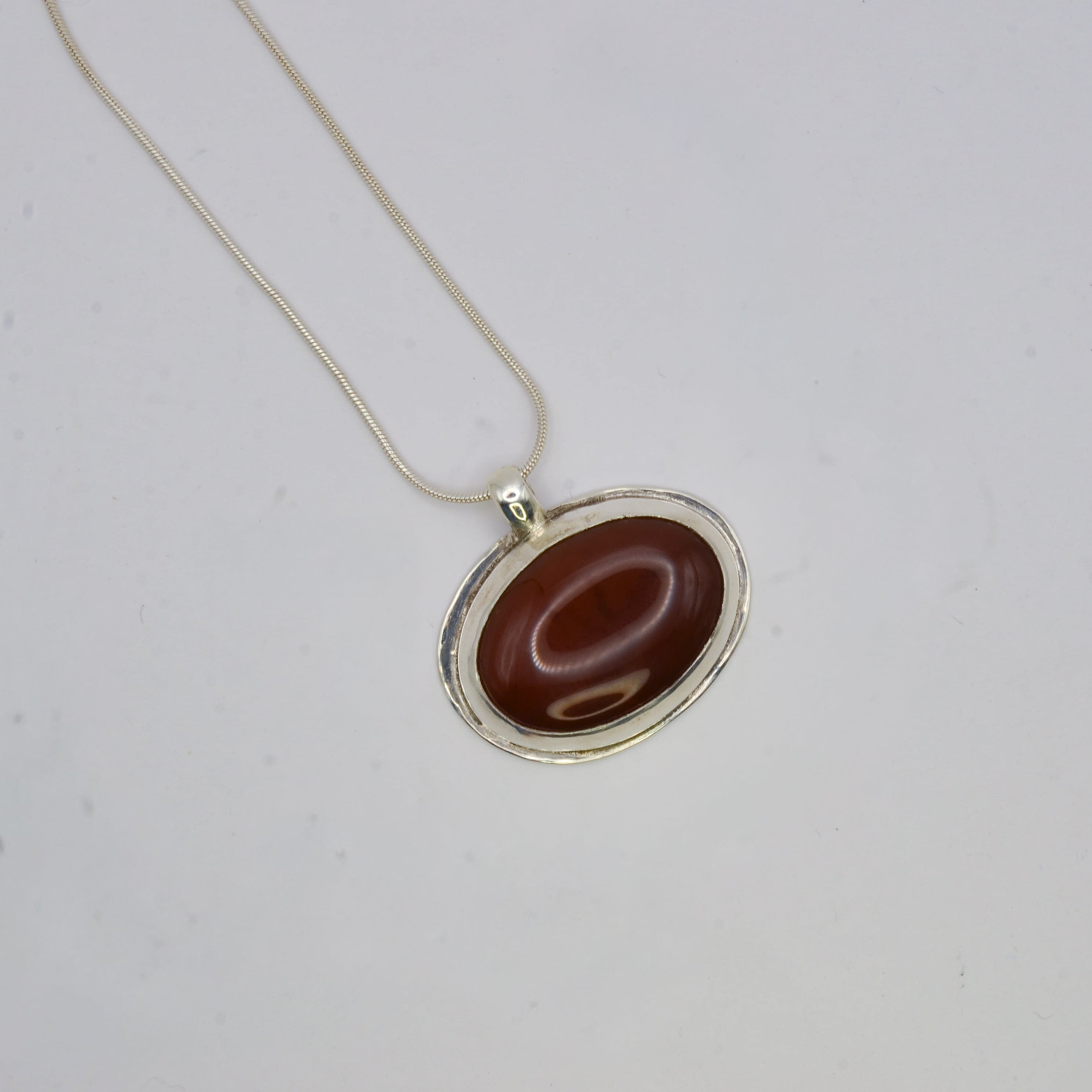 Red onyx pendant