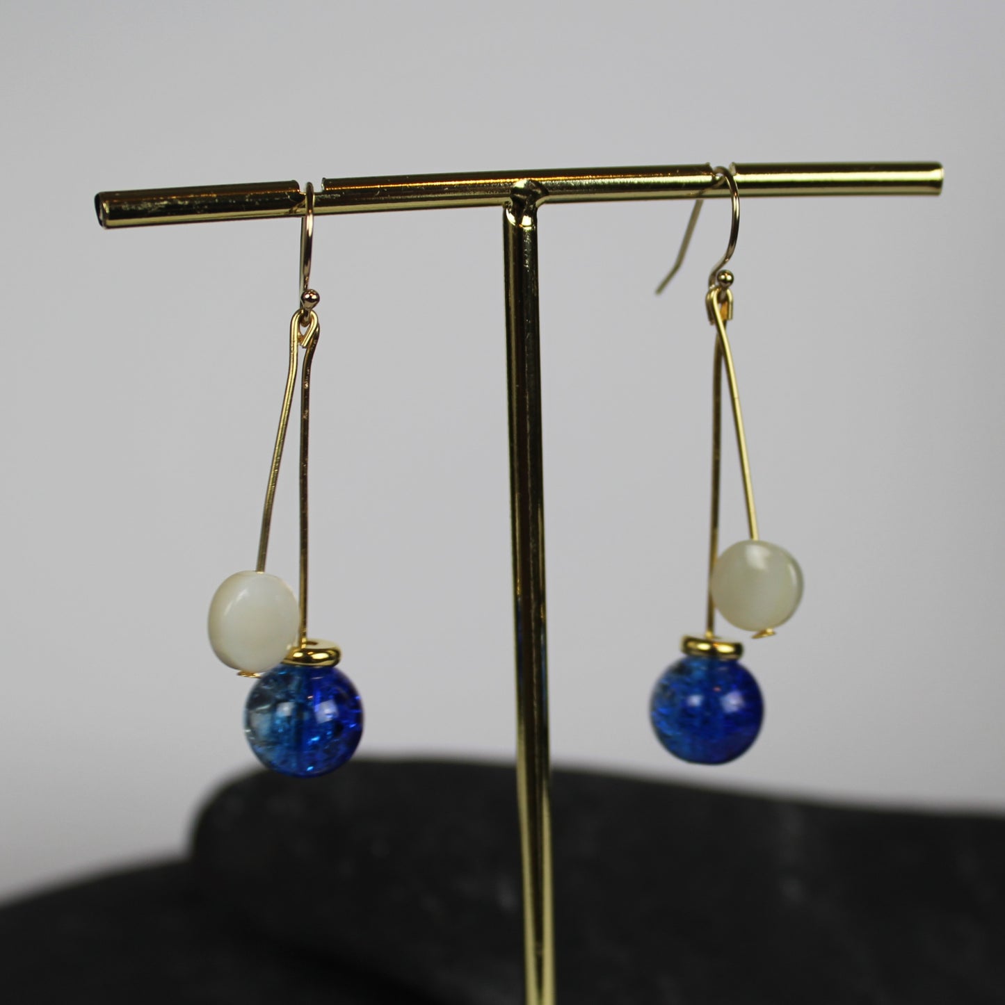 Merrow drop earrings