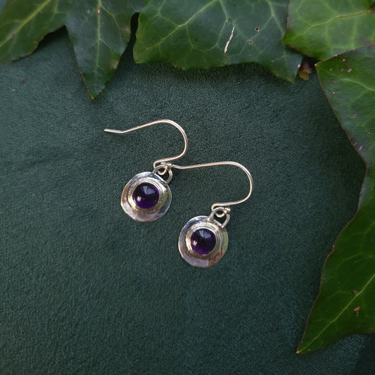 Amethyst earrings